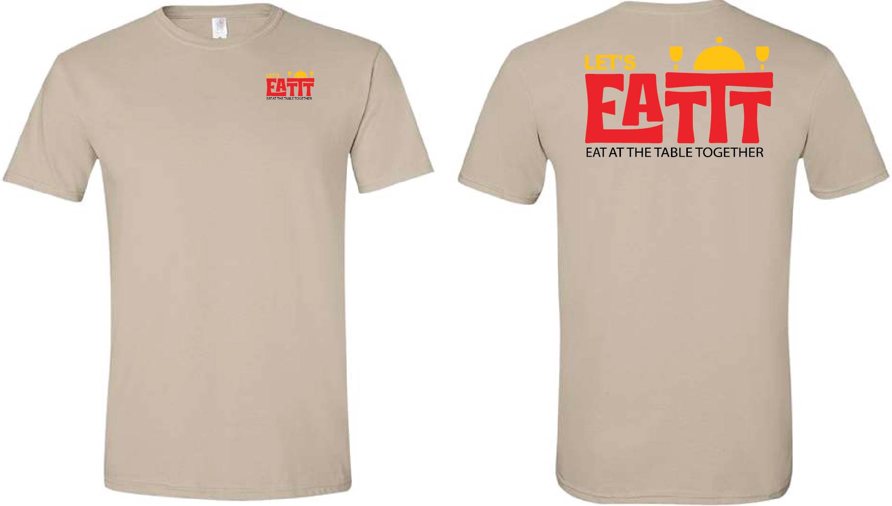 Let's EATTT Sand Tee